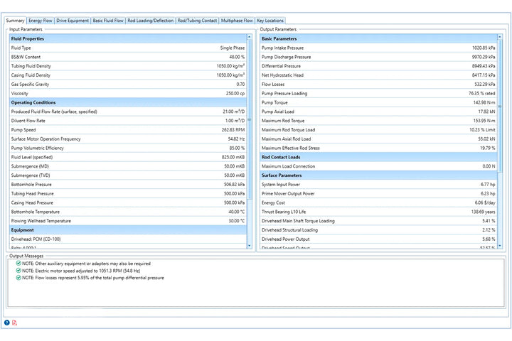 Specialized Software for Mechanical Pumping